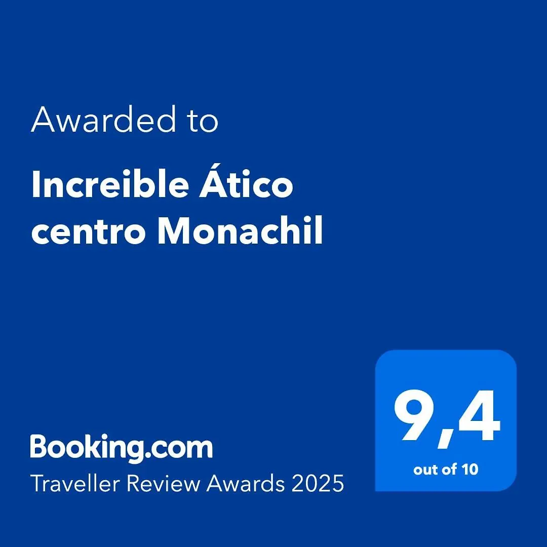 Increible Atico Centro Monachil 아파트
